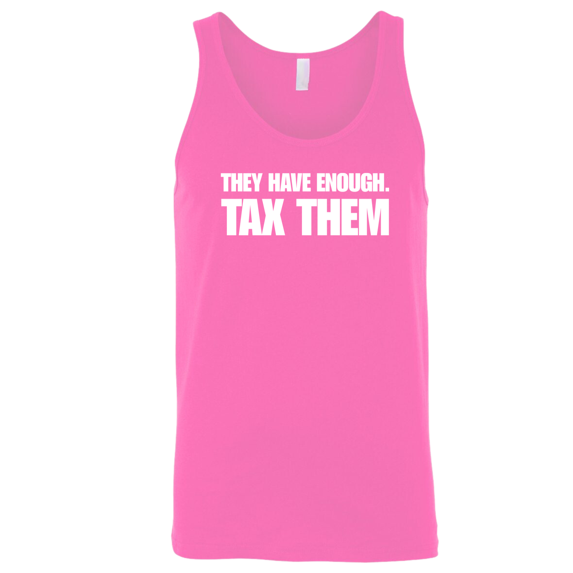 They have enough. Tax them Unisex Tank Top-T-Shirt-The Original God Ain't Petty But I Am