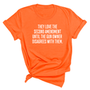 They love the Second Amendment until the gun owner disagrees with them Unisex Tee-T-Shirt-The Original God Ain't Petty But I Am