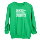 They voted for someone who cares more about his name on a building than making their lives better Unisex Sweatshirt-Sweatshirt-The Original God Ain't Petty But I Am