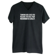 Thinking God Loves You Because You Hate Your Neighbor Is Crazy *BLACK V-NECK* Unisex Tee-T-Shirt-The Original God Ain't Petty But I Am