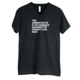 This Administration is the strongest argument for diversity ever made *BLACK V-NECK* Unisex Tee-T-Shirt-The Original God Ain't Petty But I Am