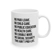 This Ain’t Pro-Life Mug 11oz (White & Black)-Mug-The Original God Ain't Petty But I Am