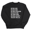 This Ain’t Pro-Life Unisex Sweatshirt-Sweatshirt-The Original God Ain't Petty But I Am