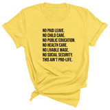 This Ain’t Pro-Life Unisex Tee-T-Shirt-The Original God Ain't Petty But I Am