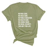 This Ain’t Pro-Life Unisex Tee-T-Shirt-The Original God Ain't Petty But I Am