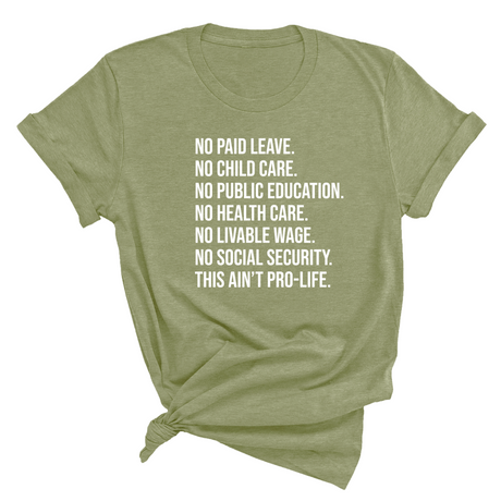This Ain’t Pro-Life Unisex Tee-T-Shirt-The Original God Ain't Petty But I Am