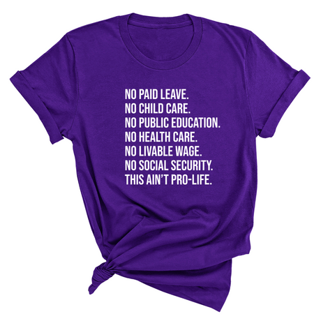 This Ain’t Pro-Life Unisex Tee-T-Shirt-The Original God Ain't Petty But I Am