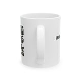 Throwing Shade All Summer Shades Mug 11oz (White & Black)-Mug-The Original God Ain't Petty But I Am