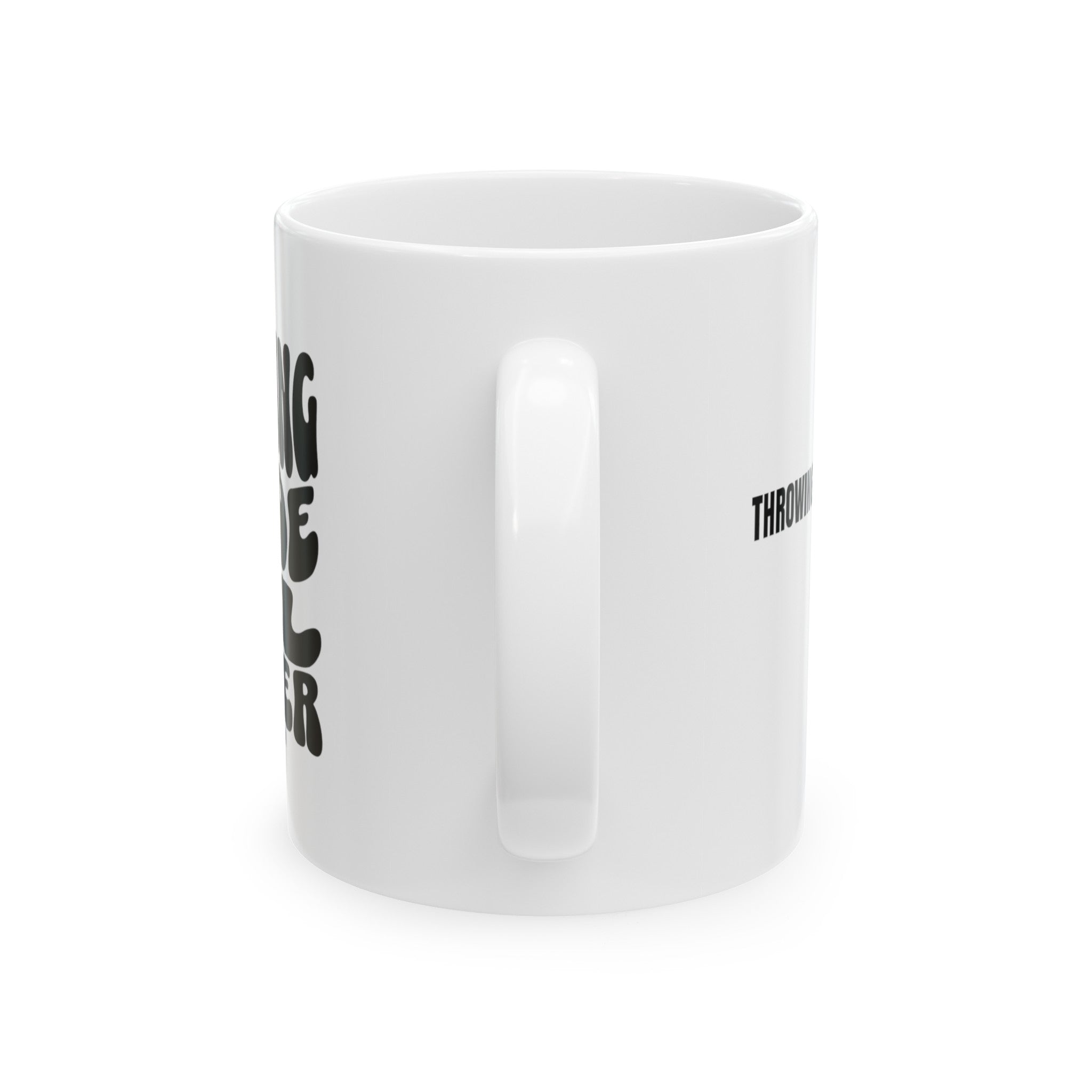 Throwing Shade All Summer Shades Mug 11oz (White & Black)-Mug-The Original God Ain't Petty But I Am