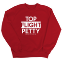 Top Flight Petty Unisex Sweatshirt-Sweatshirt-The Original God Ain't Petty But I Am
