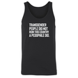 Transgender People Did Not Ruin This Country. A Pedophile Did Unisex Tank Top-T-Shirt-The Original God Ain't Petty But I Am