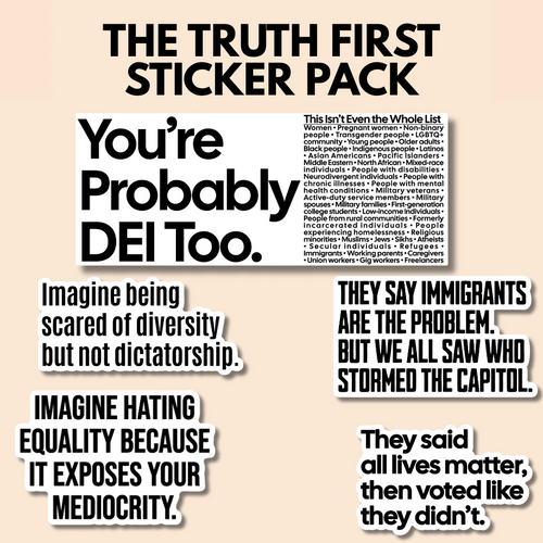 Truth Addict Sticker Sale