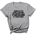 Turns out DEI wasn’t holding the country back. It was holding it together Unisex Tee-T-Shirt-The Original God Ain't Petty But I Am