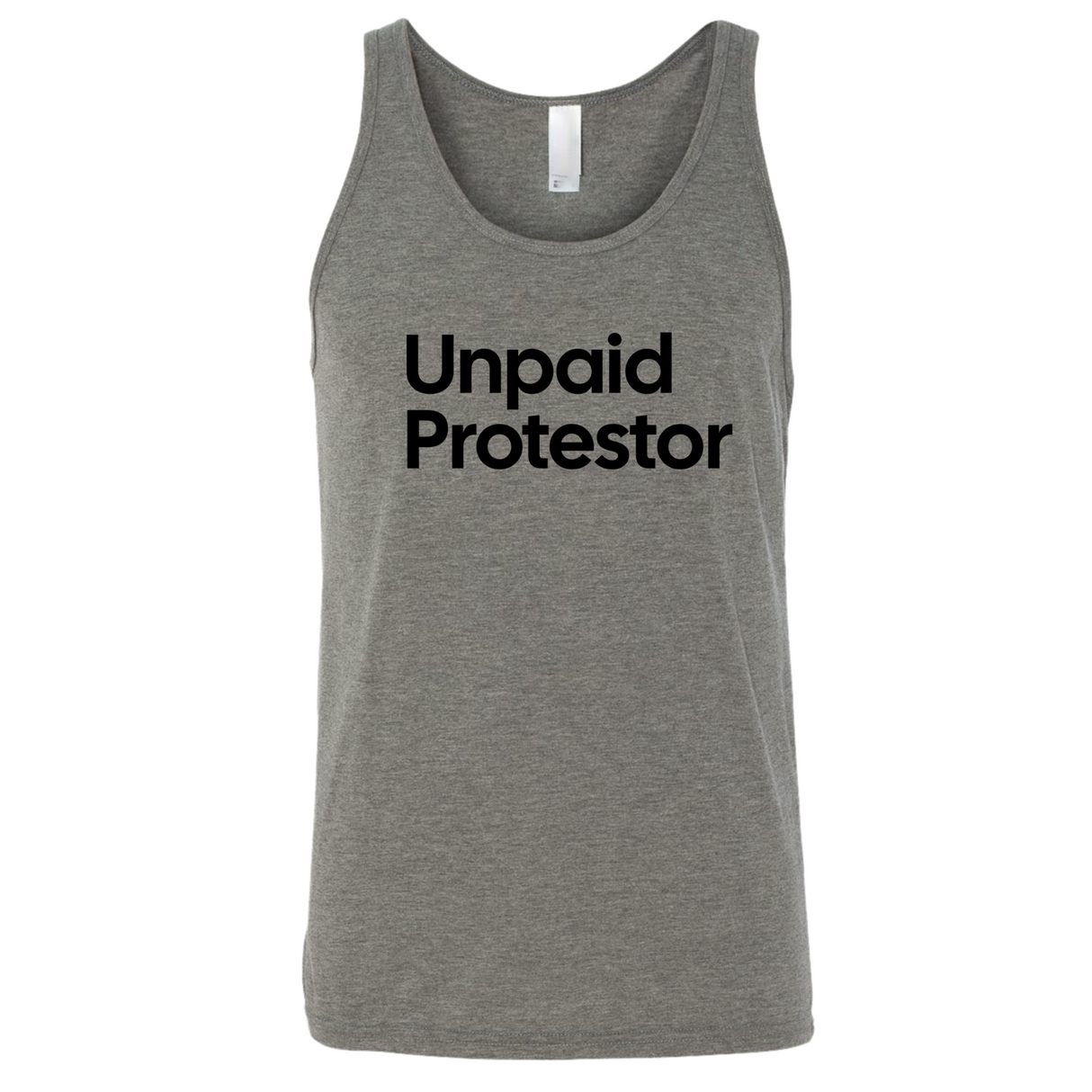 Unpaid Protestor Unisex Tank Top-T-Shirt-The Original God Ain't Petty But I Am