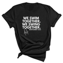 WITH CHAIR We Swim Together We Swing Together Montgomery Unisex Tee-T-Shirt-The Original God Ain't Petty But I Am