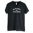 We the People vs the Billionaires *BLACK V-NECK* Unisex Tee-T-Shirt-The Original God Ain't Petty But I Am