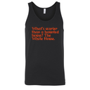 What’s Scarier Than a Haunted House? The White House Unisex Tank Top-T-Shirt-The Original God Ain't Petty But I Am