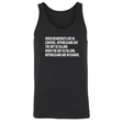 When Democrats Are in Control, Republicans Say the Sky Is Falling. When the Sky Is Falling, Republicans Are in Charge Unisex Tank Top-T-Shirt-The Original God Ain't Petty But I Am