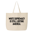 White Supremacy Is Still Looting America Tote bag-Tote Bag-The Original God Ain't Petty But I Am