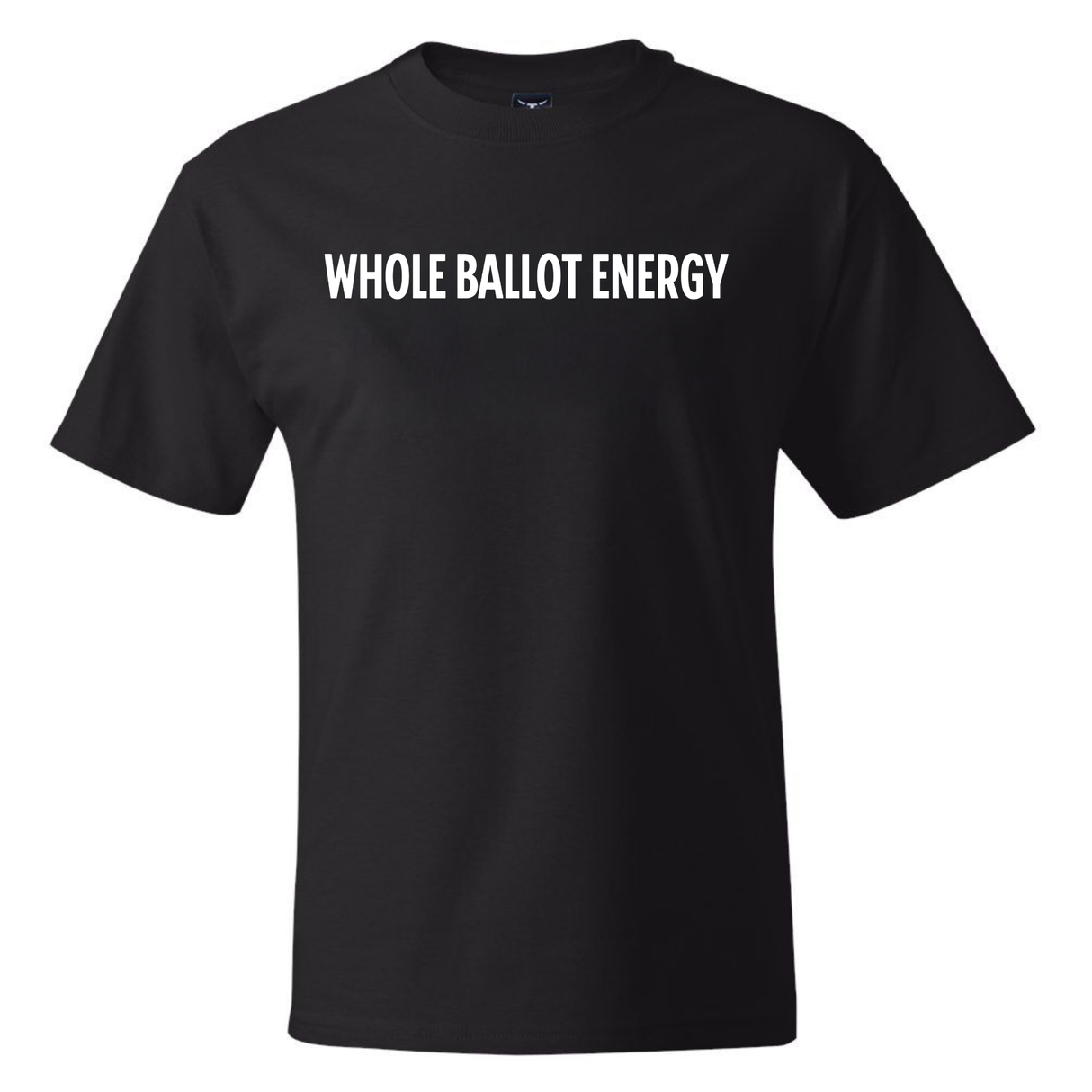 Whole Ballot Energy *BLACK TALL TEE* Unisex Tee-T-Shirt-The Original God Ain't Petty But I Am