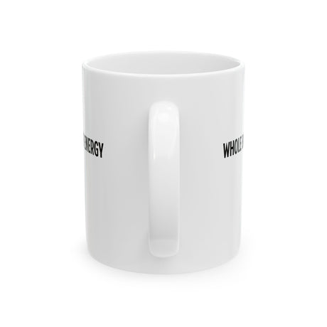 Whole Ballot Energy Mug 11oz (White & Black)-Mug-The Original God Ain't Petty But I Am