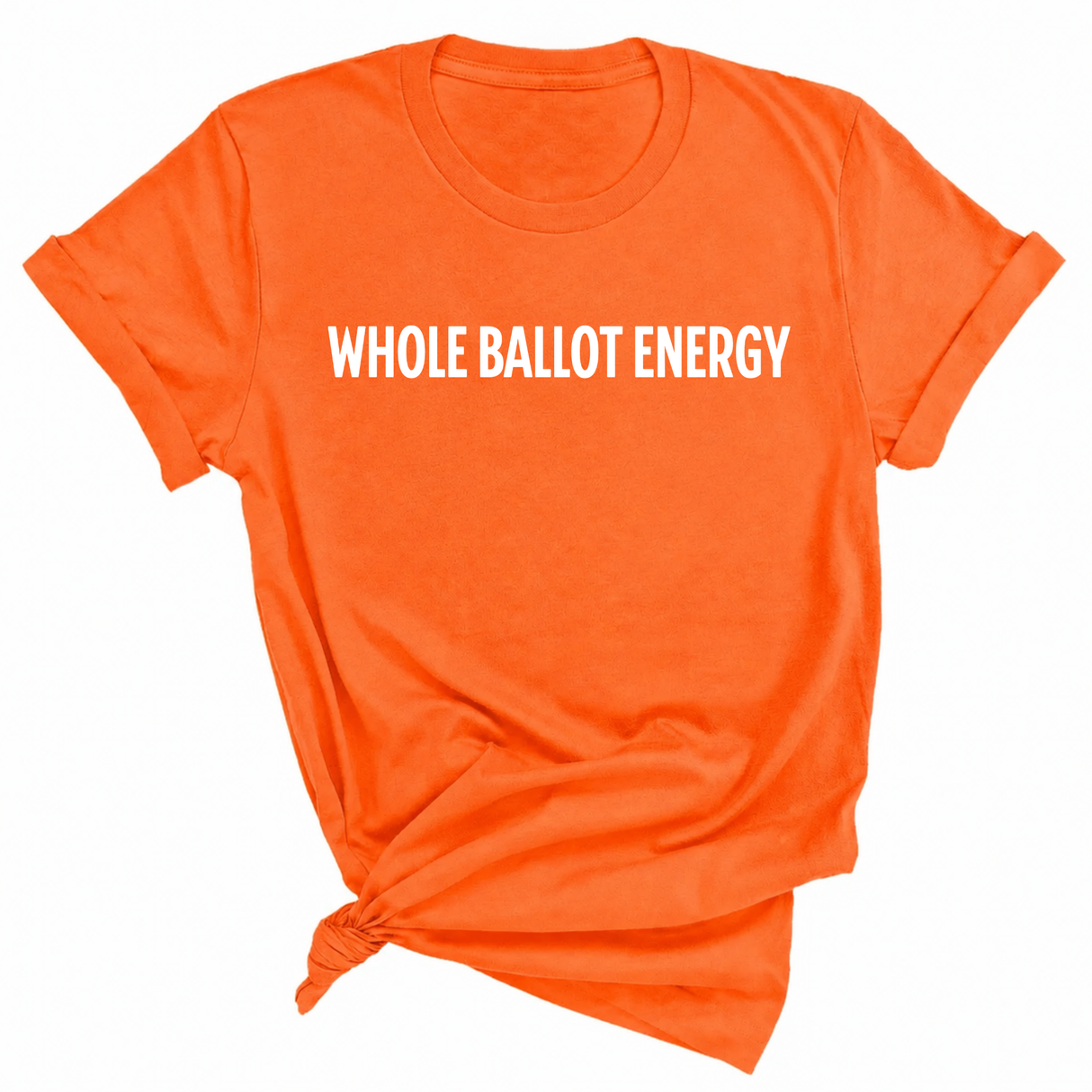 Whole Ballot Energy Unisex Tee-T-Shirt-The Original God Ain't Petty But I Am