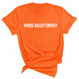 Whole Ballot Energy Unisex Tee-T-Shirt-The Original God Ain't Petty But I Am