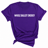 Whole Ballot Energy Unisex Tee-T-Shirt-The Original God Ain't Petty But I Am