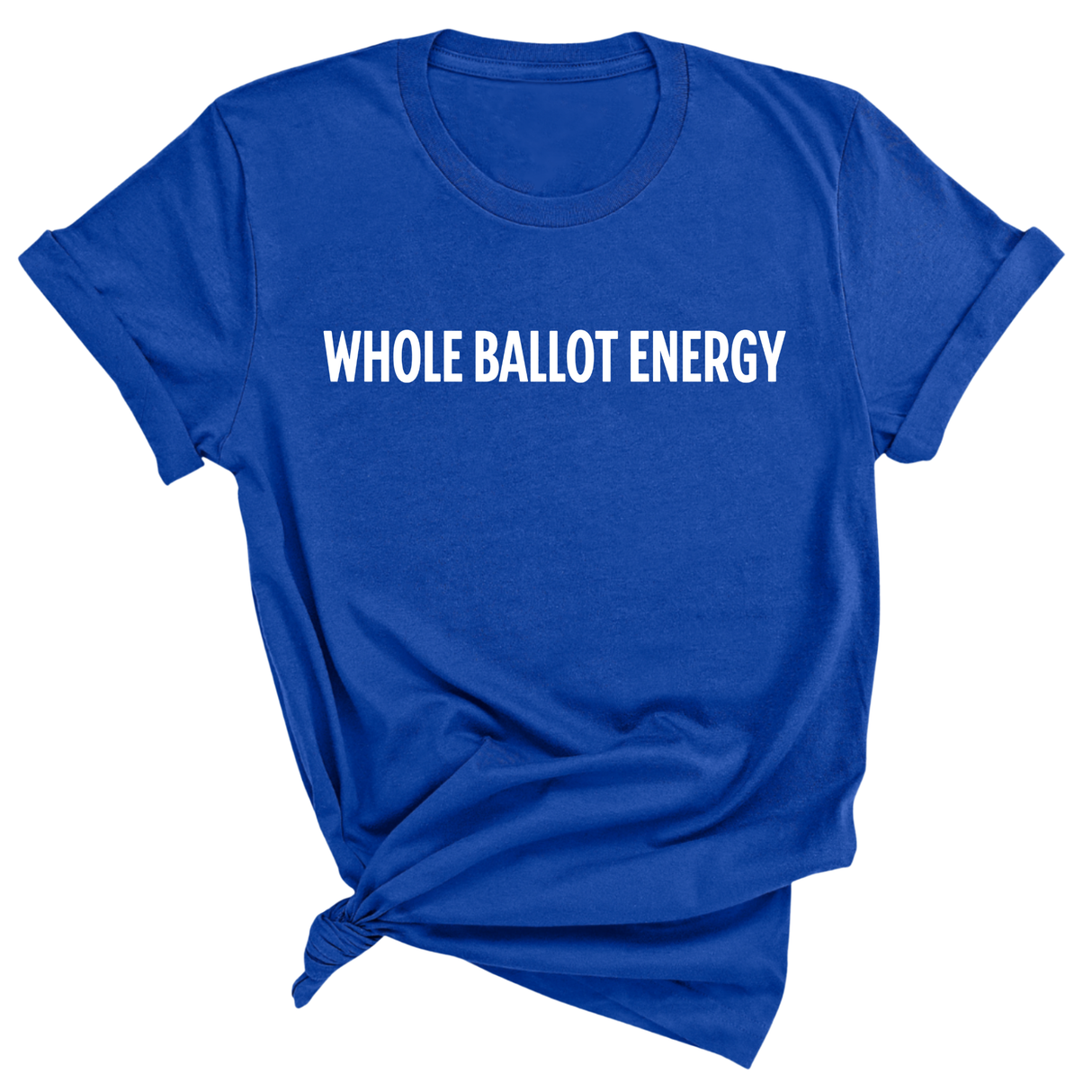 Whole Ballot Energy Unisex Tee-T-Shirt-The Original God Ain't Petty But I Am