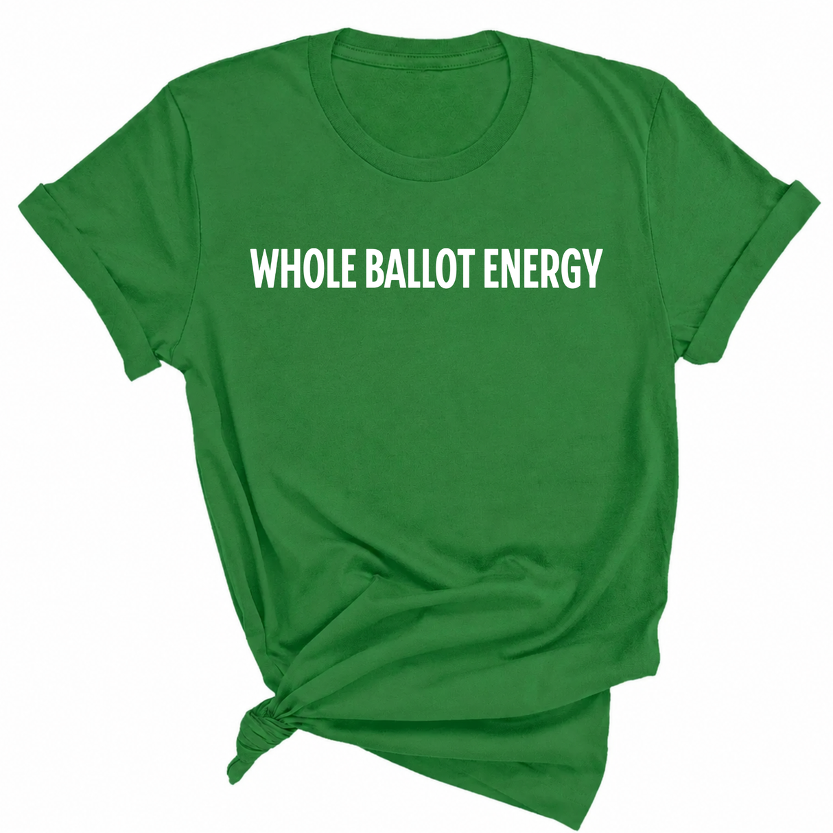 Whole Ballot Energy Unisex Tee-T-Shirt-The Original God Ain't Petty But I Am