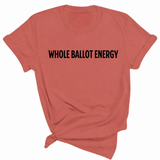 Whole Ballot Energy Unisex Tee-T-Shirt-The Original God Ain't Petty But I Am