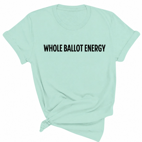 Whole Ballot Energy Unisex Tee-T-Shirt-The Original God Ain't Petty But I Am