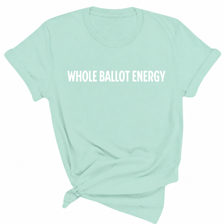 Whole Ballot Energy Unisex Tee-T-Shirt-The Original God Ain't Petty But I Am