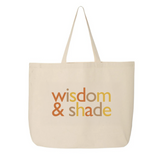 Wisdom & Shade Tote bag (Fall Colors 🍁)-Tote Bag-The Original God Ain't Petty But I Am
