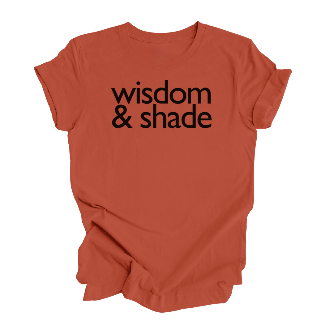 Wisdom & Shade Unisex Tee (EARTH TONES)-T-Shirt-The Original God Ain't Petty But I Am