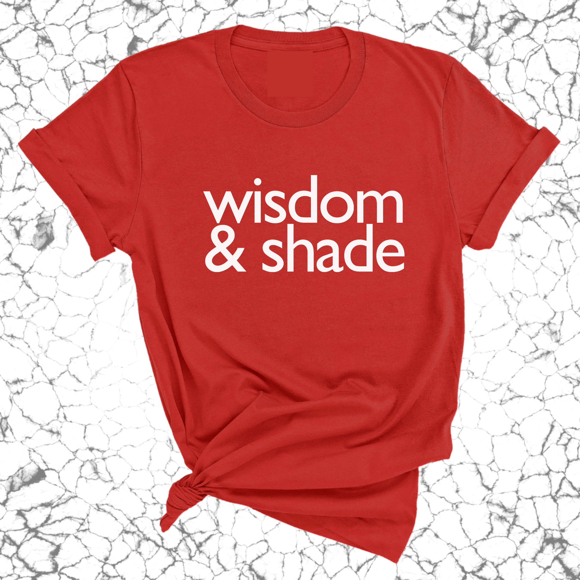 Wisdom & Shade Unisex Tee-T-Shirt-The Original God Ain't Petty But I Am