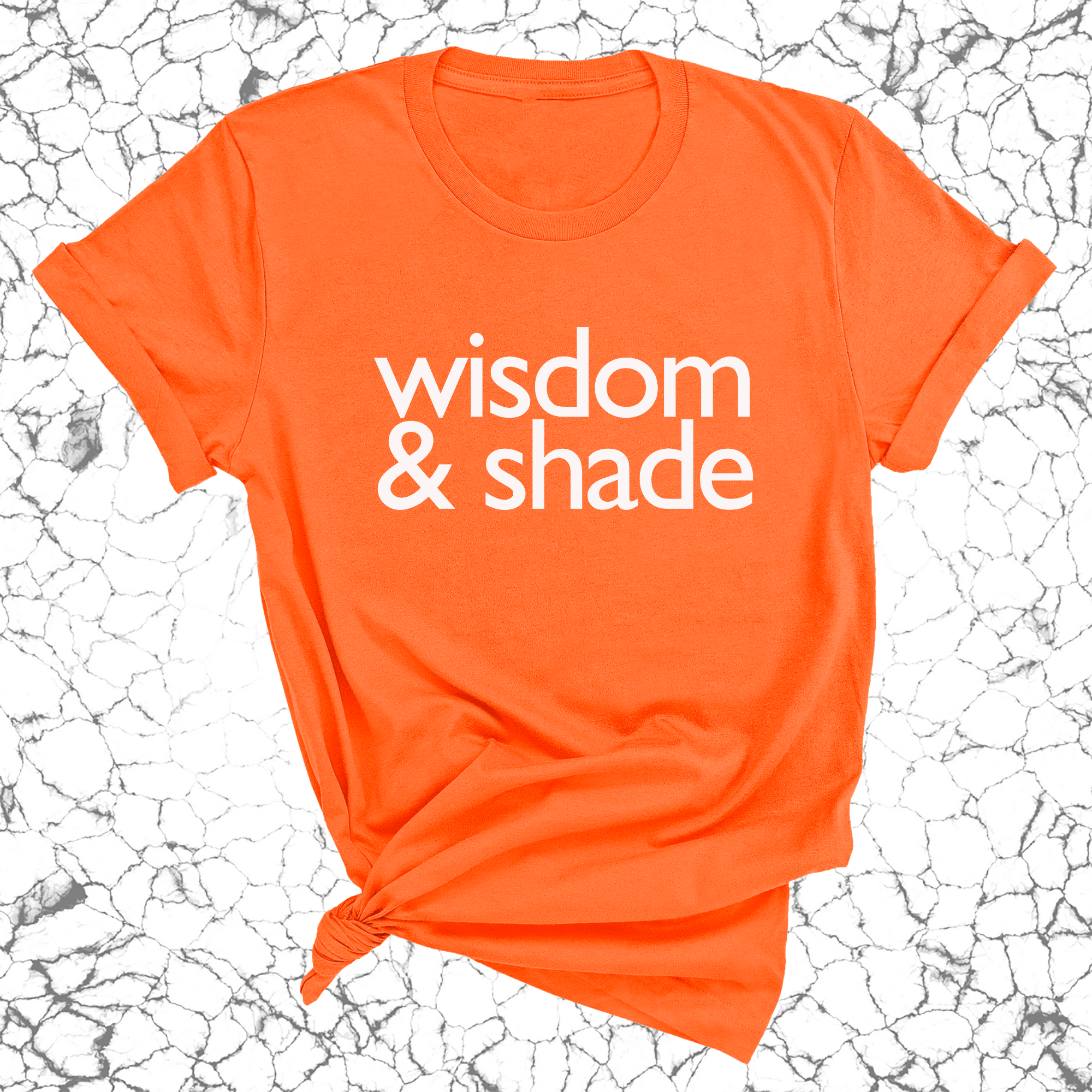 Wisdom & Shade Unisex Tee-T-Shirt-The Original God Ain't Petty But I Am