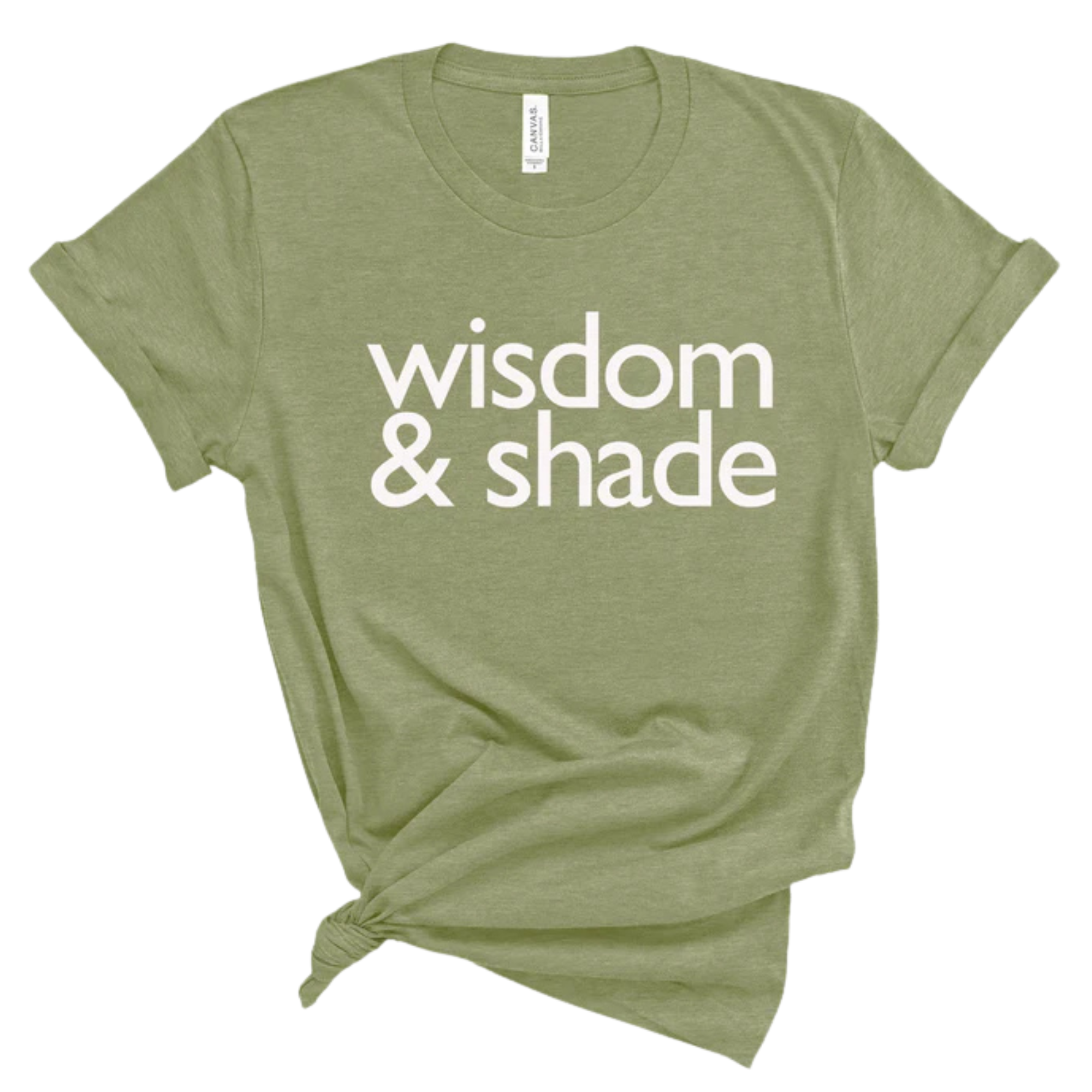 Wisdom & Shade Unisex Tee-T-Shirt-The Original God Ain't Petty But I Am