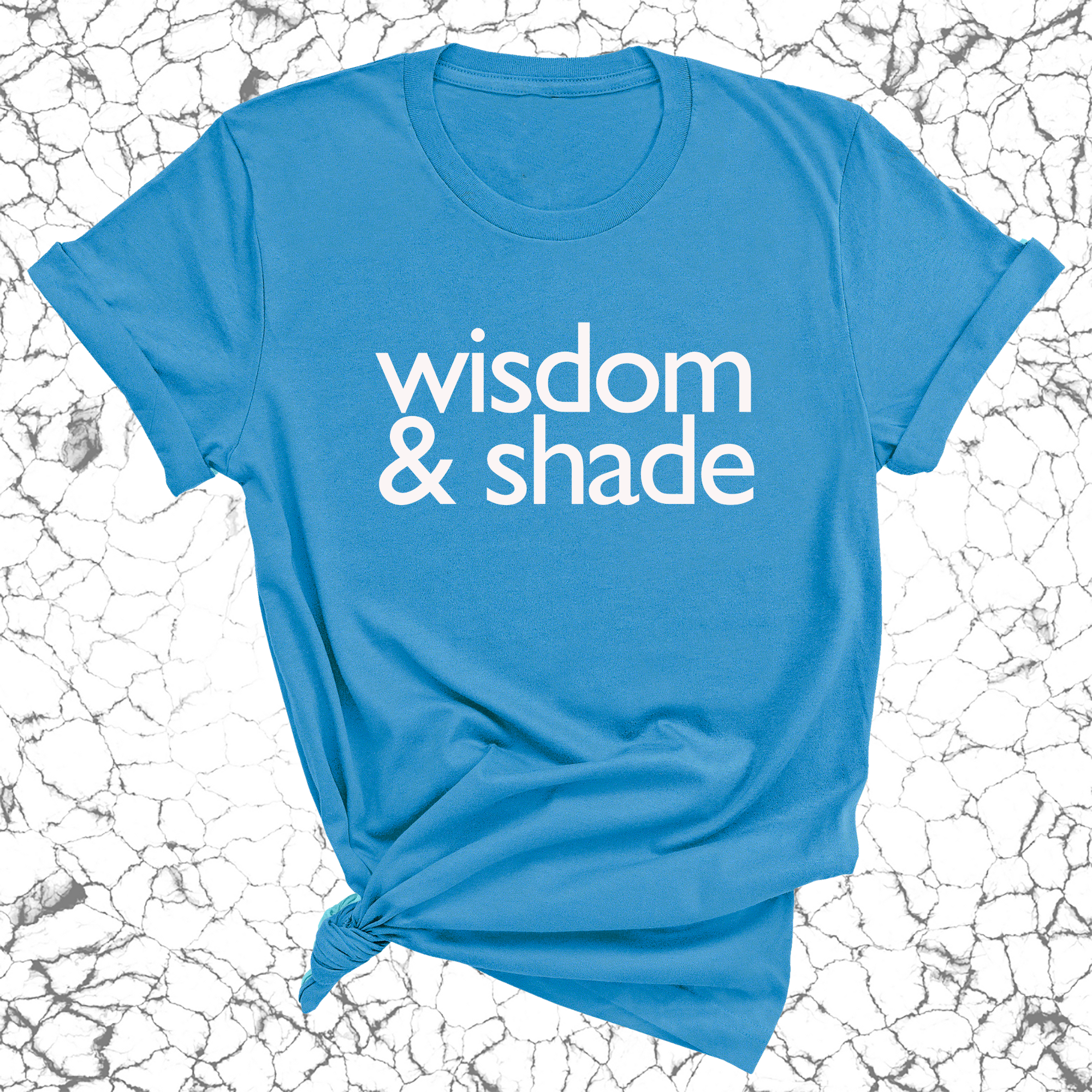 Wisdom & Shade Unisex Tee-T-Shirt-The Original God Ain't Petty But I Am