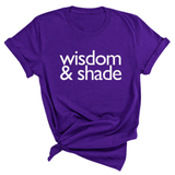 Wisdom & Shade Unisex Tee-T-Shirt-The Original God Ain't Petty But I Am