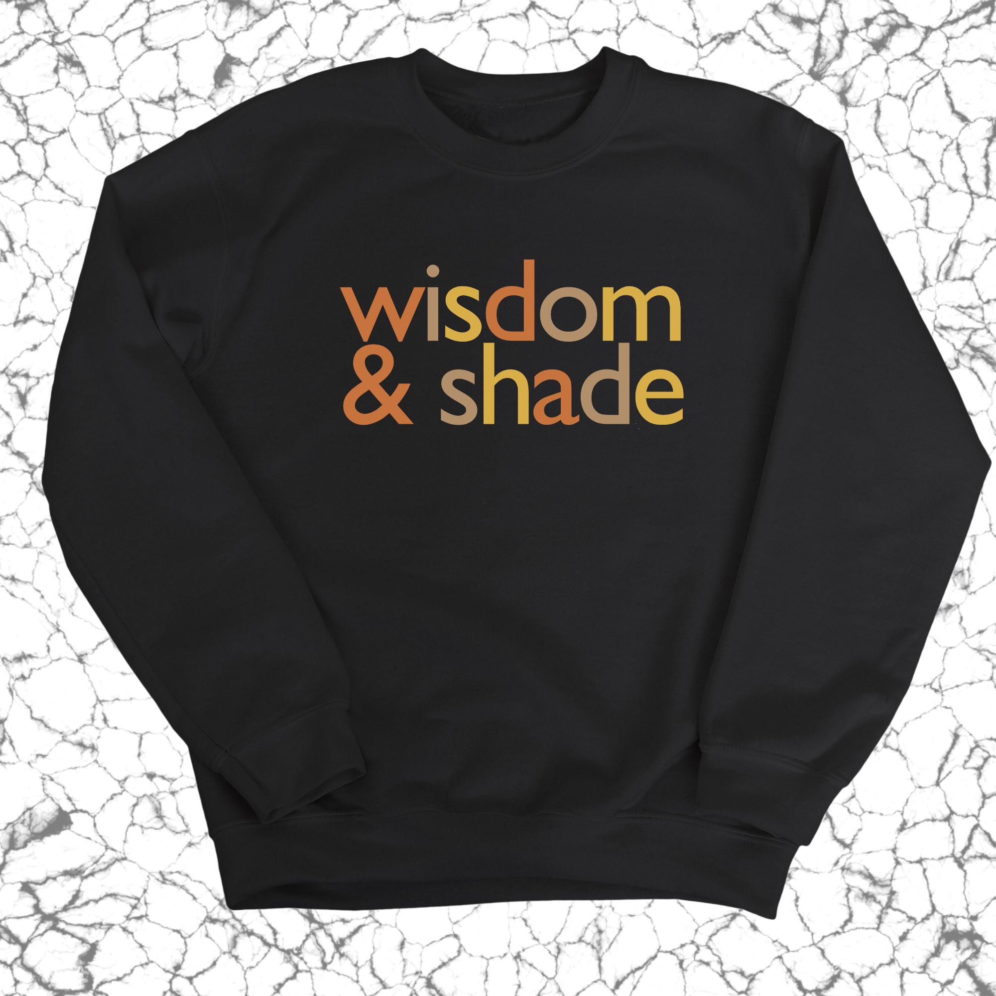 Wisdom and Shade Fall Colors Unisex Sweatshirt-Sweatshirt-The Original God Ain't Petty But I Am