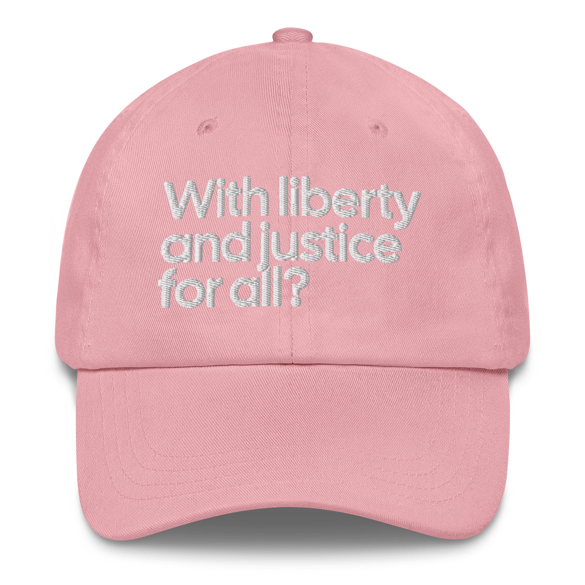 With Liberty and Justice for All? Dad hat-The Original God Ain't Petty But I Am