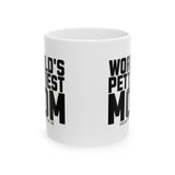 World's Pettiest Mug 11oz (White & Black)-Mug-The Original God Ain't Petty But I Am