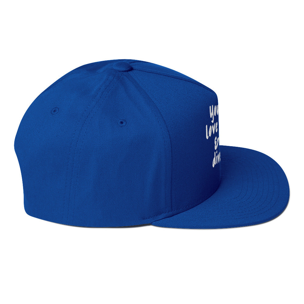 You Can't Love Freedom and Hate Diversity Snapback hat-The Original God Ain't Petty But I Am