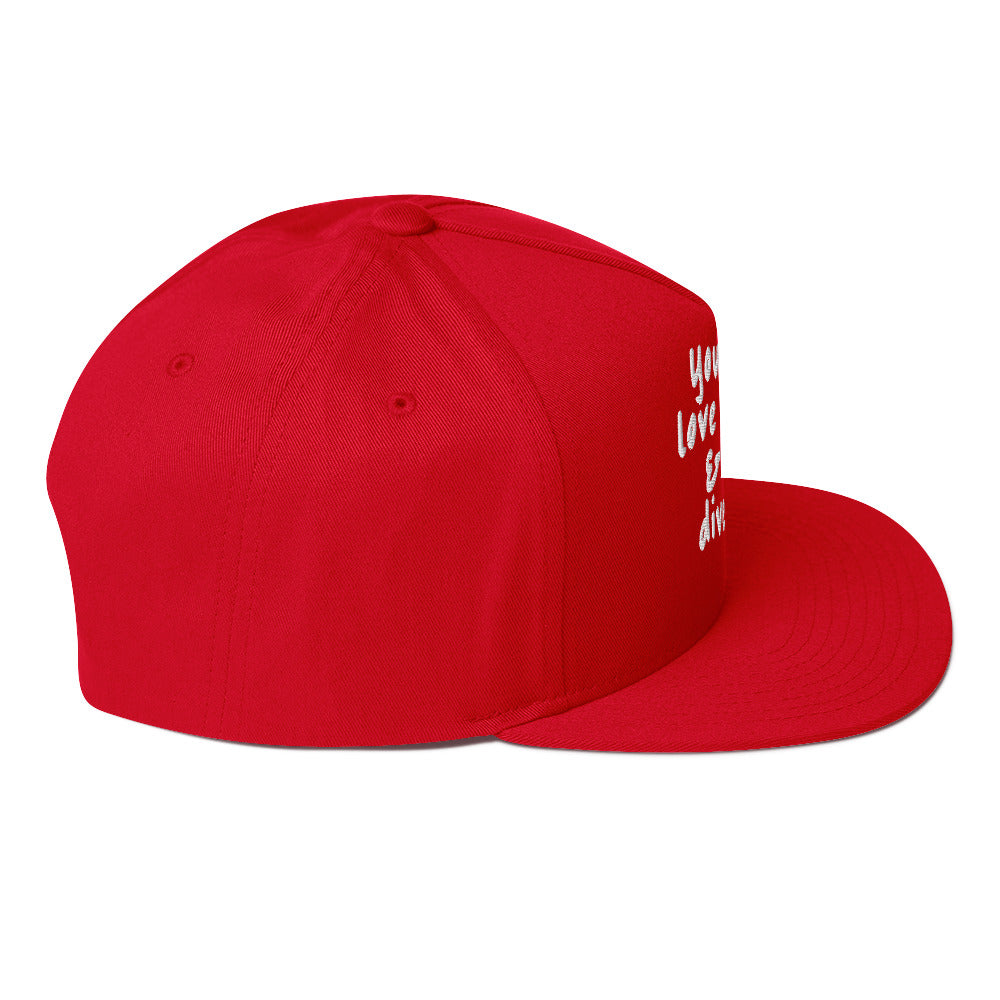 You Can't Love Freedom and Hate Diversity Snapback hat-The Original God Ain't Petty But I Am