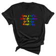 You Can't Love Freedom and Hate Diversity Unisex Tee (RAINBOW)-T-Shirt-The Original God Ain't Petty But I Am