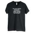 You can’t delete America’s worst history while actively recreating it *BLACK V-NECK* Unisex Tee-T-Shirt-The Original God Ain't Petty But I Am
