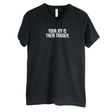 Your Joy is their Trigger *BLACK V-NECK* Unisex Tee-T-Shirt-The Original God Ain't Petty But I Am