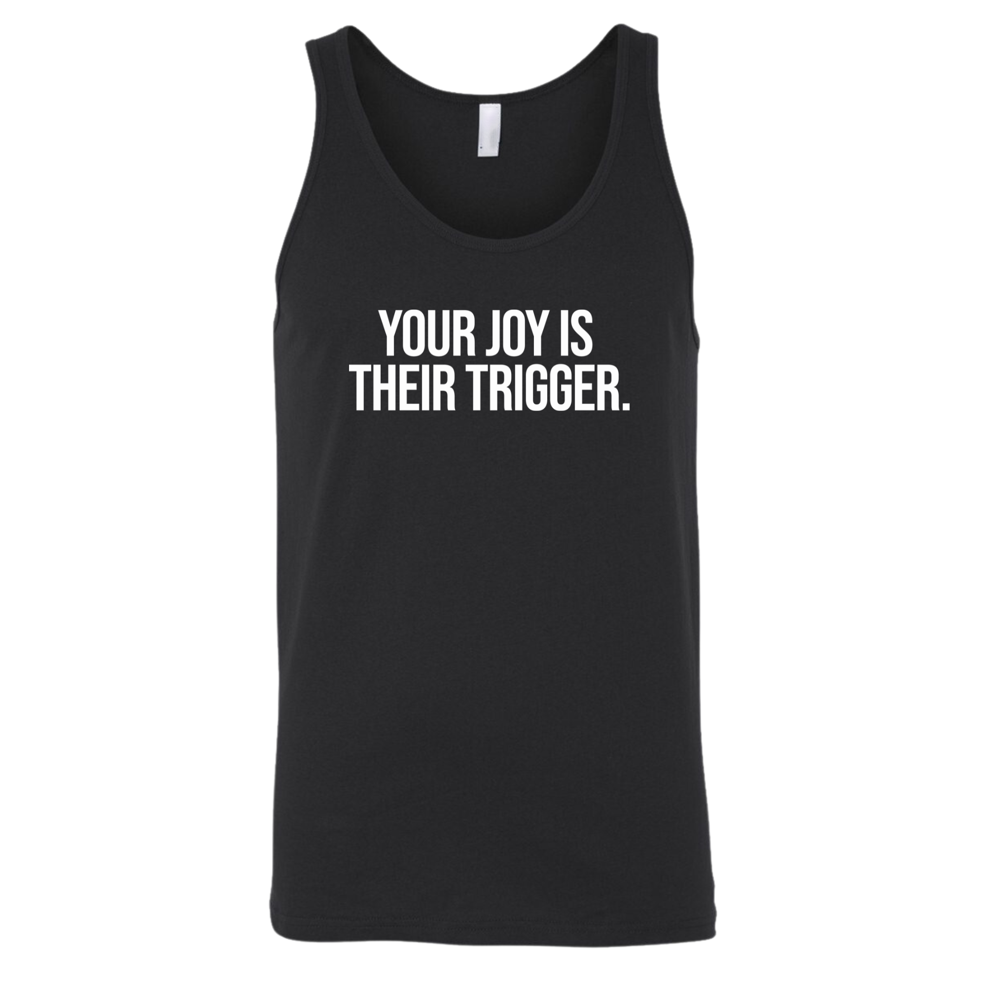 Your Joy is their Trigger Unisex Tank Top-T-Shirt-The Original God Ain't Petty But I Am