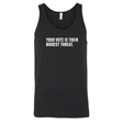 Your vote is their biggest threat Unisex Tank Top-T-Shirt-The Original God Ain't Petty But I Am